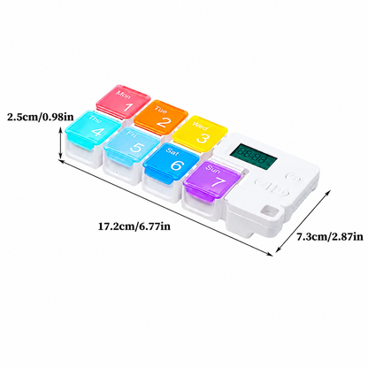 Smart Pill Organizer with Alarm & Reminder