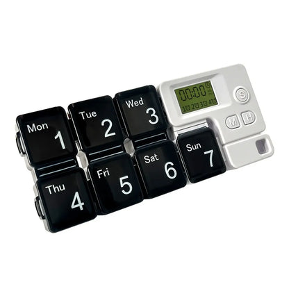 Smart Pill Organizer with Alarm & Reminder
