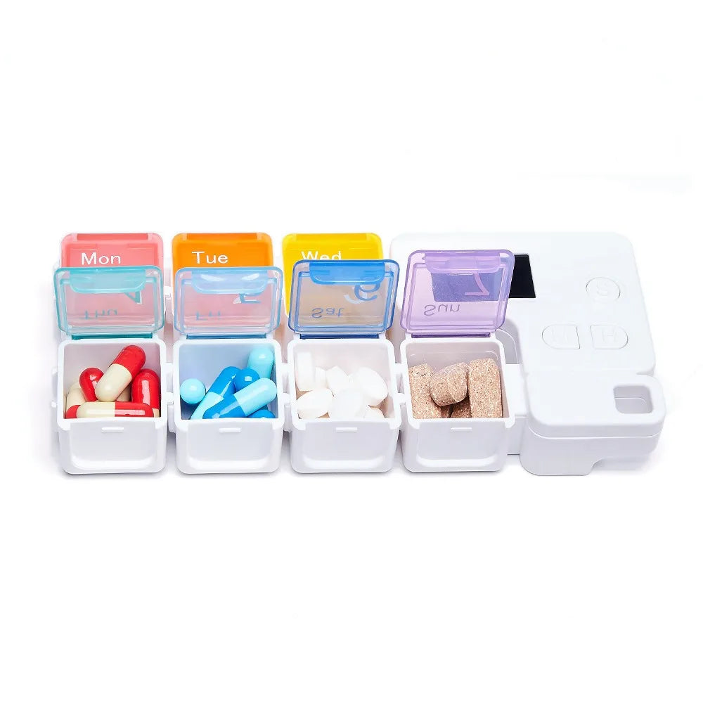 Smart Pill Organizer with Alarm & Reminder