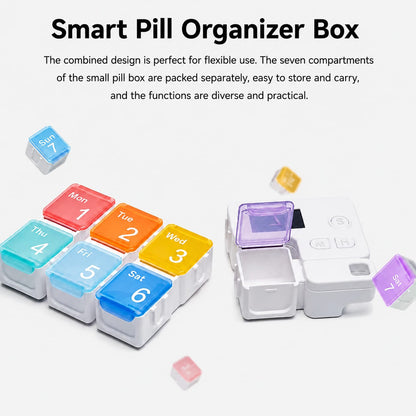 Smart Pill Organizer with Alarm & Reminder